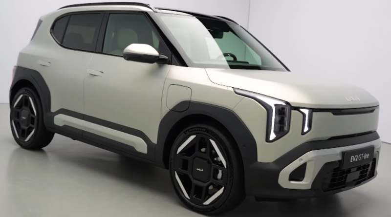 Kia EV2 GT-Line 電動小型SUV
