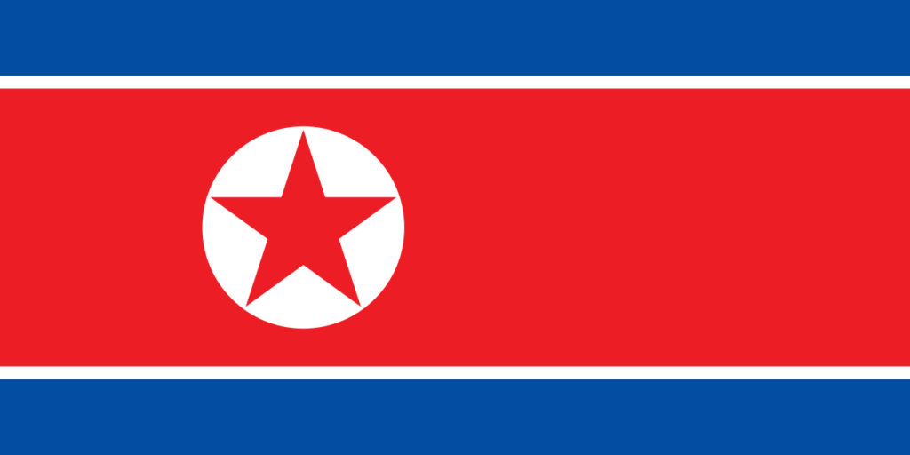 北韓國旗（示意圖）