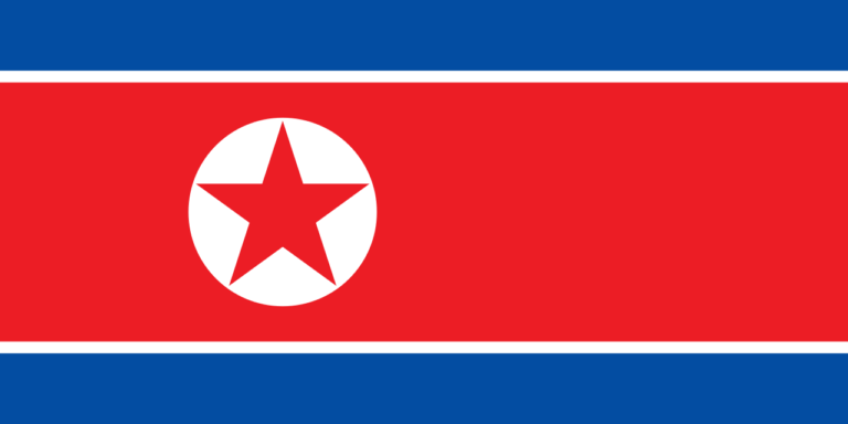 北韓國旗(示意圖)